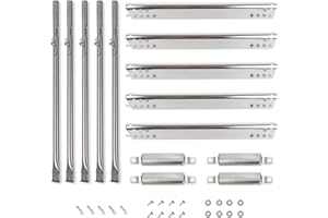Apromise Grill Replacement Parts for Charbroil – Replacement Parts for Charbroil Performance 5 Burner 463347519 463275517, 4 Burner 463347017 463673017 463376018P2 | Stainless Steel Repair Kit