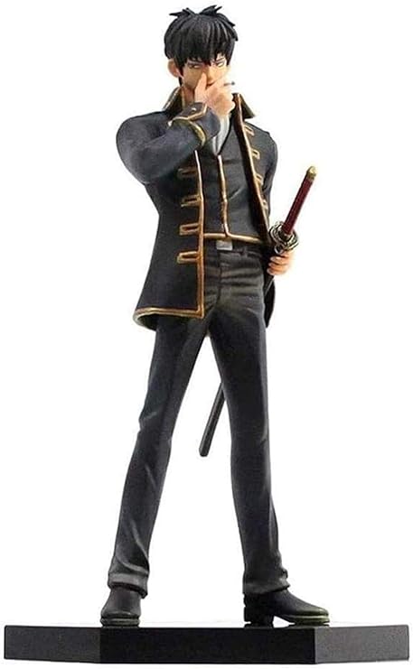 Amazon Co Jp アニメキャラクターのバンド3銀魂土方十四郎pvcコレクションの装飾モデル誕生日ギフト女神の贈り物のための彫像の子供 Kyenui ホーム キッチン