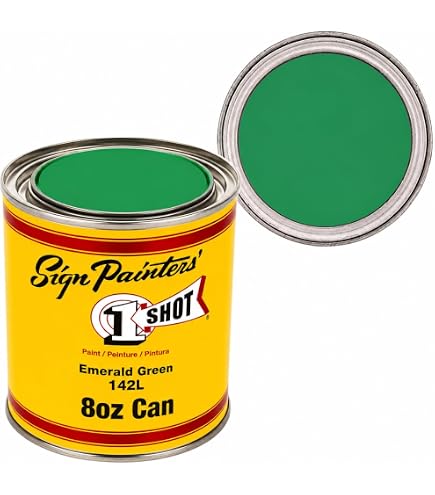 Amazon.com: 1 Shot Lettering Enamel Paint, Professional Automotive