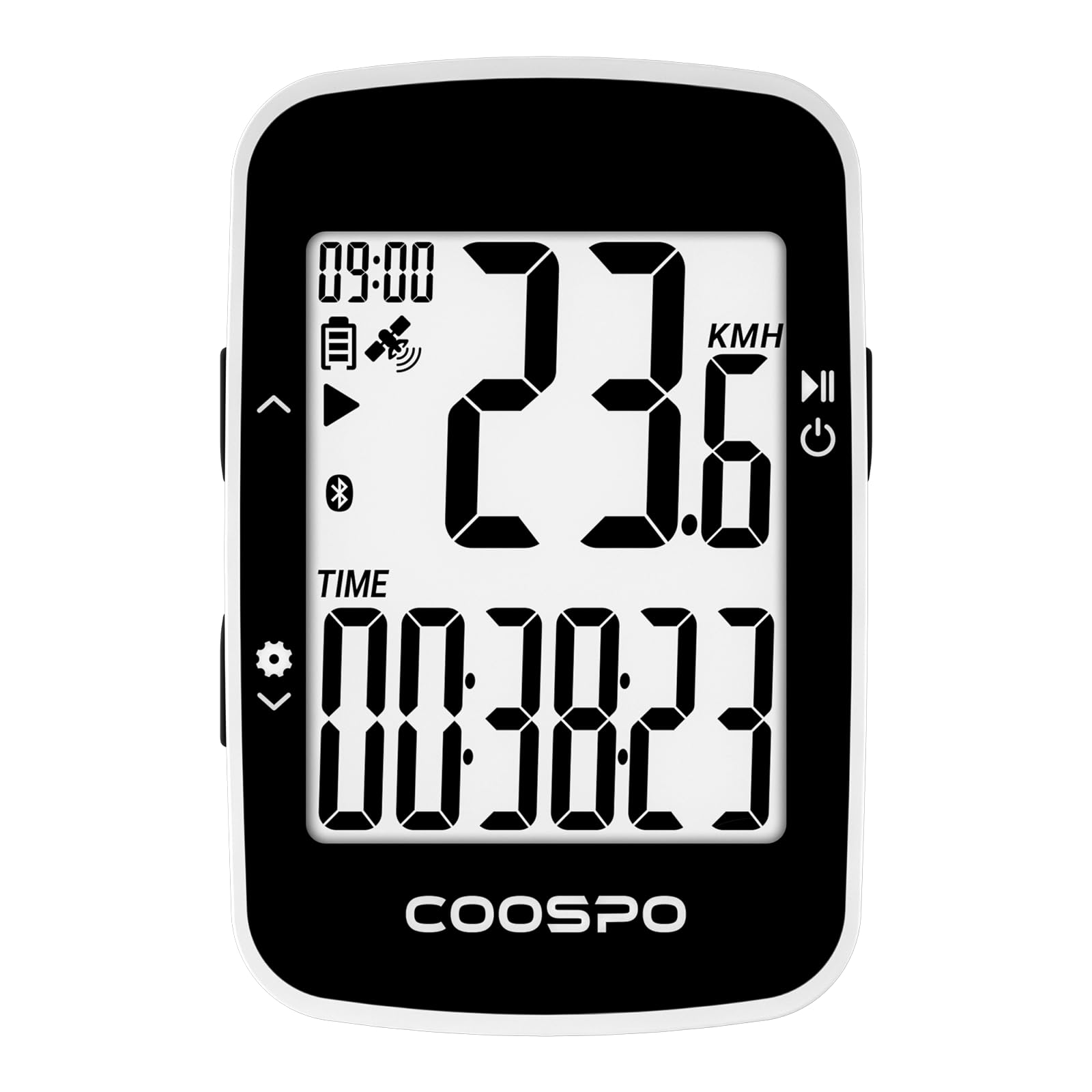 Photo 1 of CooSpo Bike Computer Wireless GPS BC26,Bluetooth Cycle Computer GPS IPX7 Waterproof, Bike Speedometer Odometer with 2.3 Inch Auto-Backlight,Bicycle Computer GPS Support CooSpoRide