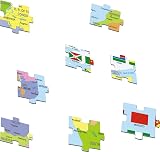 Larsen K13 Africa Political Map Jigsaw Puzzle 70 Piece Tray Frame English view 8