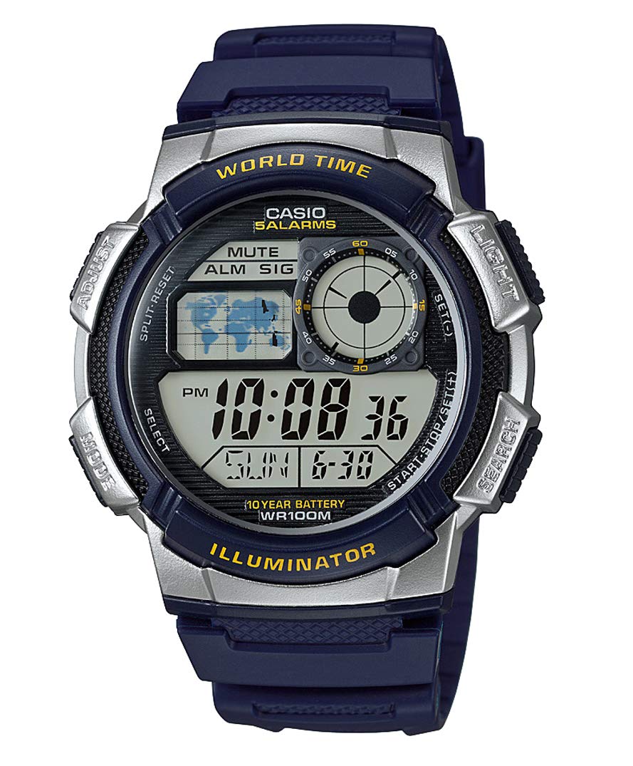 CASIO - Men's Watch AE-1000W-2AVEF,Blue