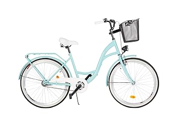 Milord 2018 City Comfort Bike With Basket Ladies Dutch Style 3