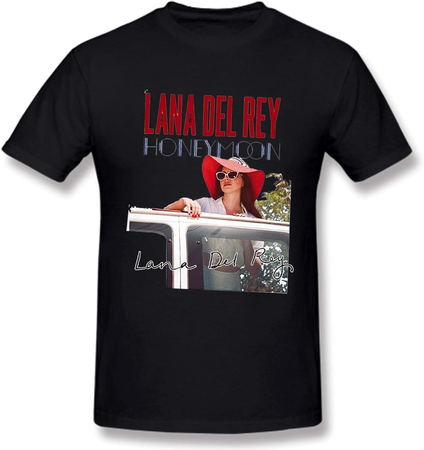 Lana T Shirt Del Rey Cotton Men's Rock Music T-Shirts