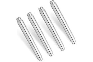 4pcs Toilet Paper Holder Roller, Stainless Steel Adjustable Toilet Paper Holder Spring Roll Rod Replacement Insert Extender T