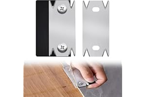 LEONTOOL Mini Edge Banding Trimmer Tool with Replaceable Reversible Blade Hand Planer Cutter for Burrs Veneer Edge Bander Woo