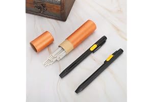 Sewing Marker, Disappearing Fabric Chalk Pencil, Fine Workmanship Marker for Clothing DIY Craft, Ideal for Glass, Ceramics & 