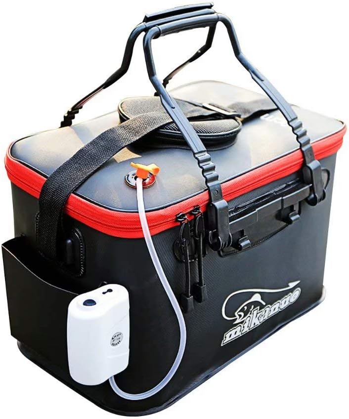 Durable Collapsible Portable Water Bucket for Camping Hiking Fishing 40CM