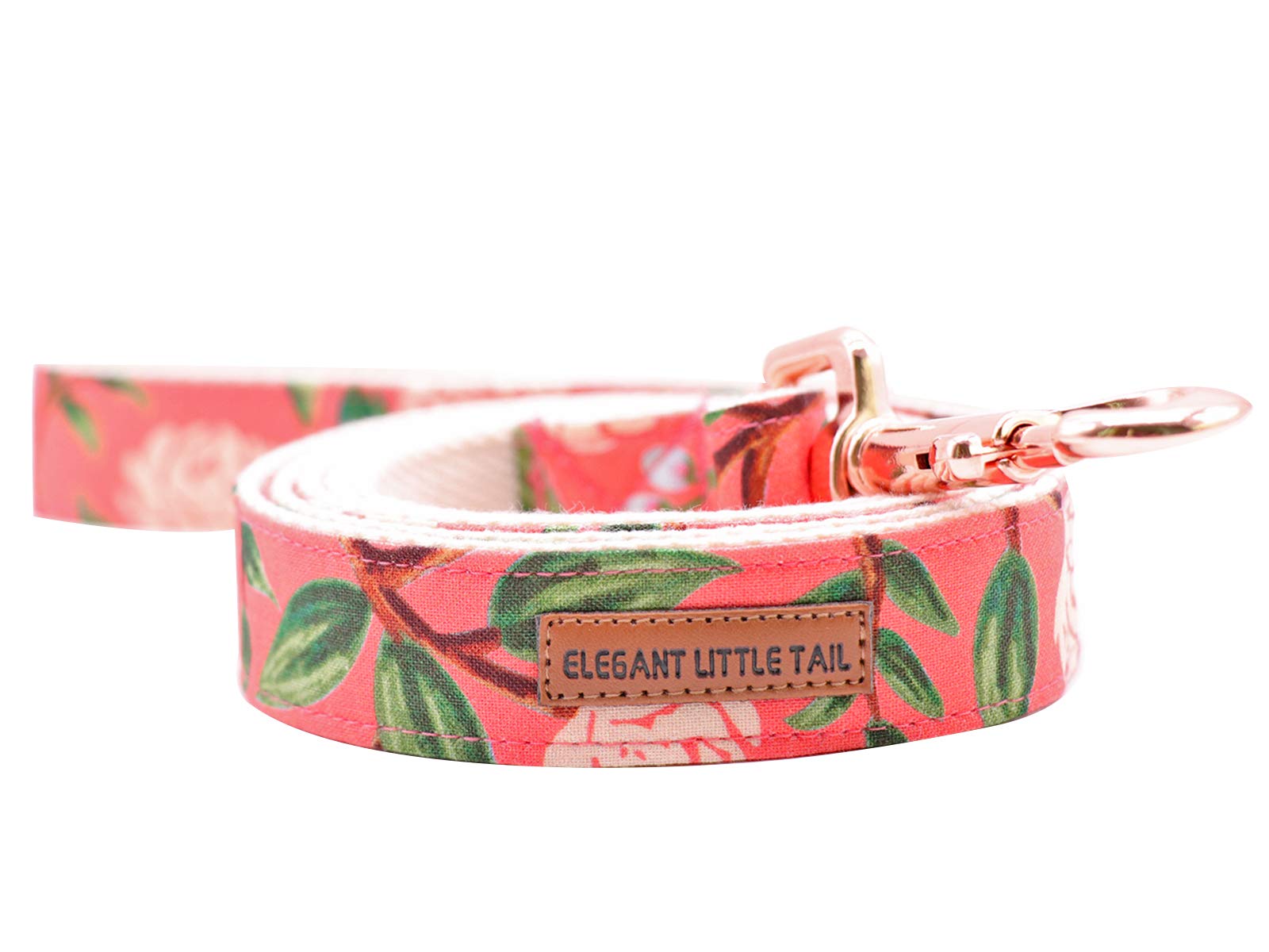 Elegant little tail Dog Leash, Strong and Durable Traditional Style Leash, Webbing Dog Leashs, Soft Walking Leash for Small Medium Large Dogs and Cats