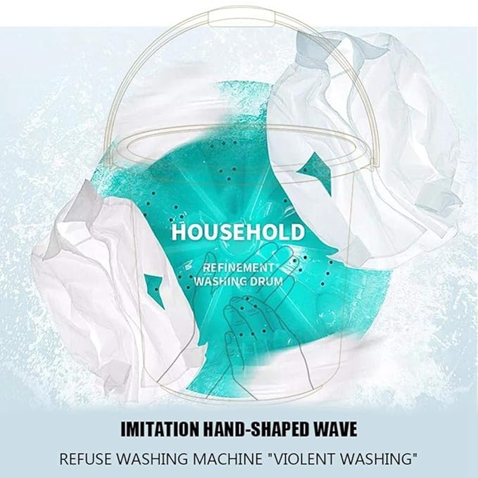 NBZH Mini Lavadora Ultrasónica, Lavadora Turbina Ultrasónica 2 En ...