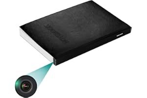 Hidden Camera Notebook Spy Camera 1080P HD Mini Nanny Cam with Motion Detection & Loop Recording for Home Security Business M