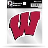 Rico Industries NCAA Wisconsin Badgers 4"x4" Small Style Decal
