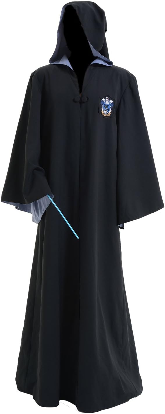 CosDaddy Cosplay Costume Ravenclaw of Hogwarts Robe,Gray