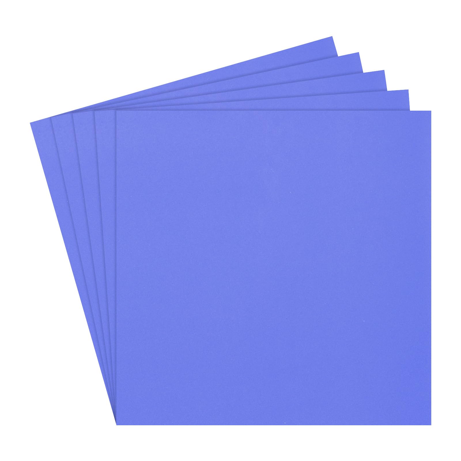 Rebower 5Pcs Foam Sheets Crafts Foam Arts Paper 20 x 20 x 1/32 Inch [for Crafts Project, Scrapbooking, DIY, Party Handicraft, Costumes]-50cm x 50cm x 1mm / Deep Blue
