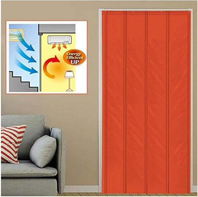 rideau porte isolation