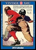 SMU Mustangs 2015 Vintage Football Calendar by