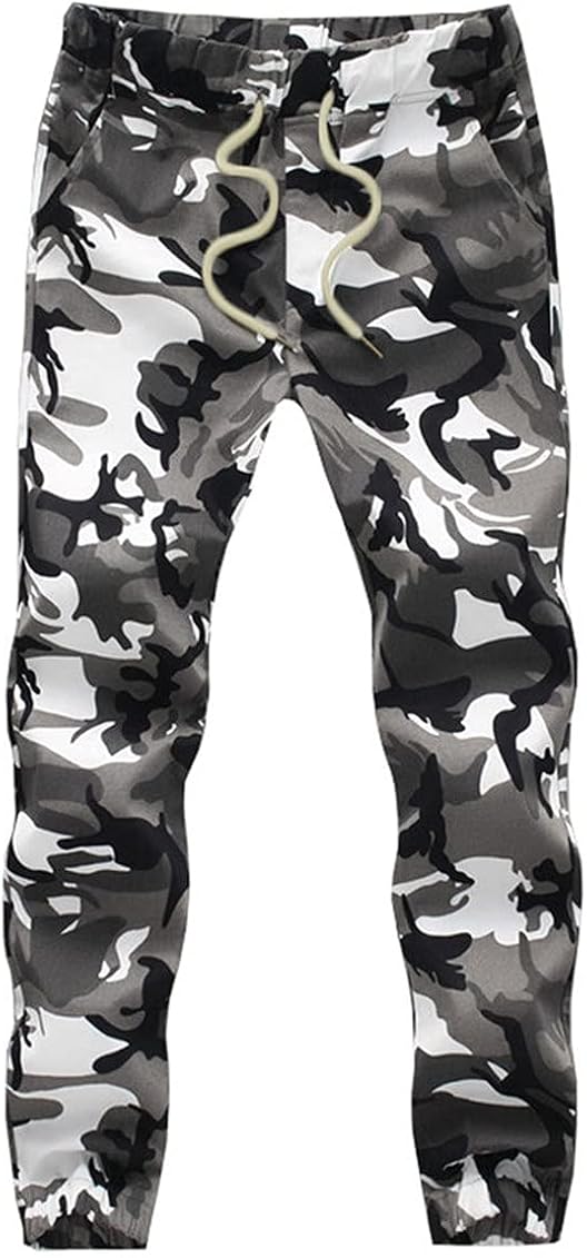 camouflage joggers mens