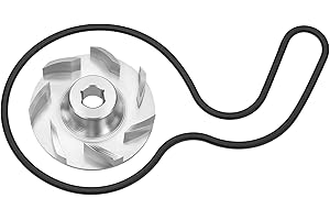 JAVIK Water Pump Aluminum Impeller for Polaris Sportsman 600 700 800 Ranger 700 800 RZR 800 Frontier, O.E.M# 5433684 5812571/5812048/5812508