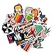(Pack of 50) Stickers Skateboard Snowboard Vintage Vinyl Sticker Graffiti Laptop Luggage Car Bike Bicycle Decals mix Lot Fashion Cool