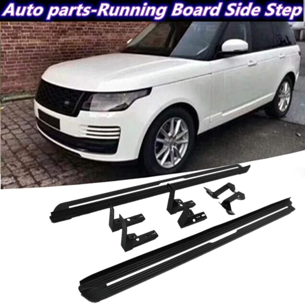 Auto Prich fits for Land Rover Range Rover 2013 2014 2015 2016 2017 2018 2019 Running Board Side Step Nerf bar Protector 2pcs