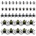 XONOR 100 Pieces Plastic Realistic Bugs - Fake Cockroaches, Spiders, Scorpions, Ants, Geckoes, Centipedes, Mice, Flies, Bats for Halloween Party Favors and Decoration