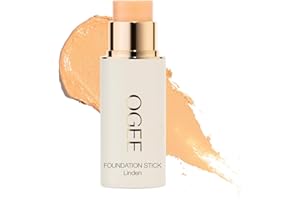 Ogee Sculpted Complexion Foundation Stick (Linden 1.25N Light Beige, Neutral Undertones) Full Coverage Foundation Makeup - Instantly Balance & Even Complexion - 70% Organic Ingredients