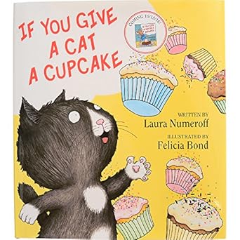 Amazon Com Constructive Playthings Hr 47 If You Give A Cat A Cupcake Children S 32 Page Hardcover Book Multi Industrial Scientific