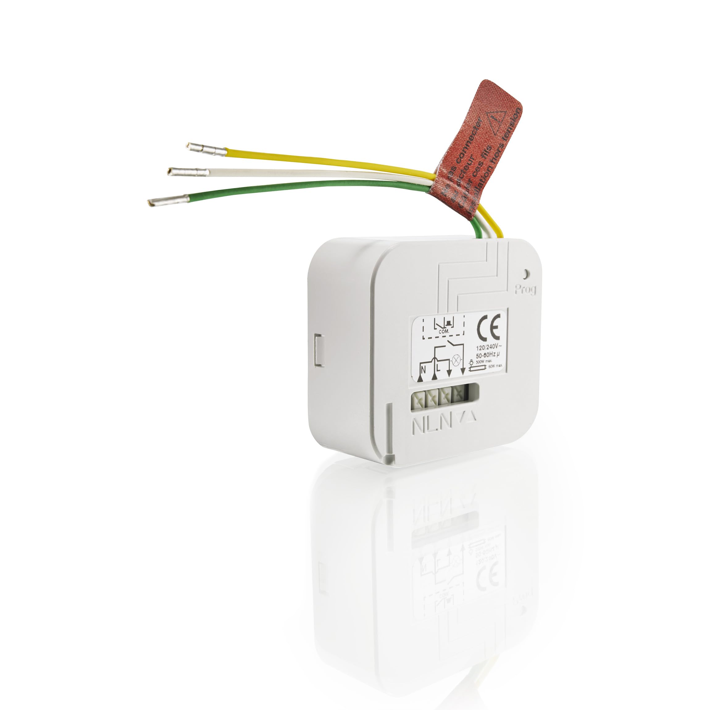 Somfy 2401161 Micro Receiver for Lighting, 500 W, 230 V, White
