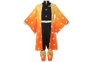 CR ROLECOS Tanjirou Zenitsu Giyuu Cosplay Costume Anime Cosplay Kimono Outfit