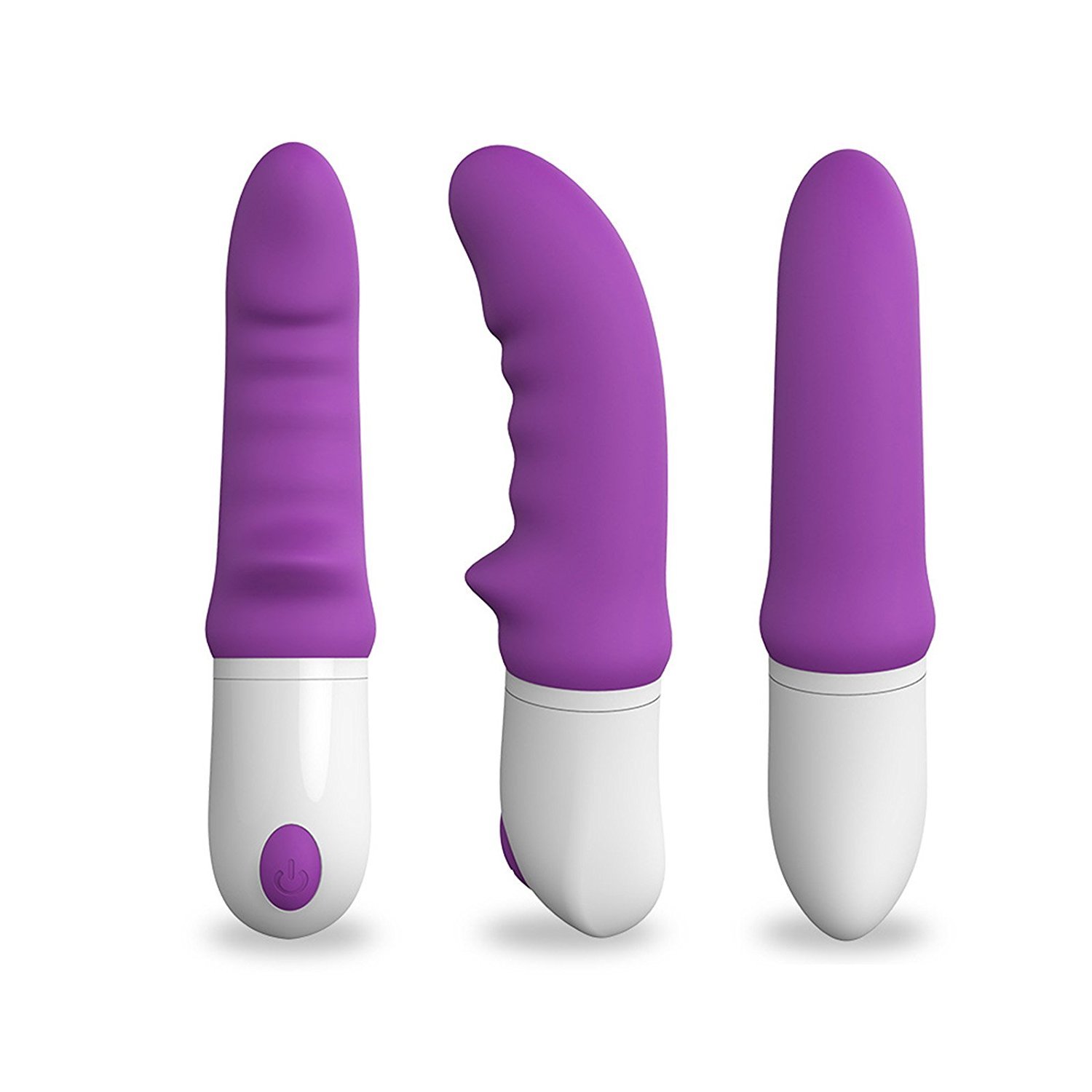 G-Spot Dildo Vibrator for Vagina, Sex Adult Toys for Women,Wand Massager Clitoris Stimulator for Beginner(Purple)
