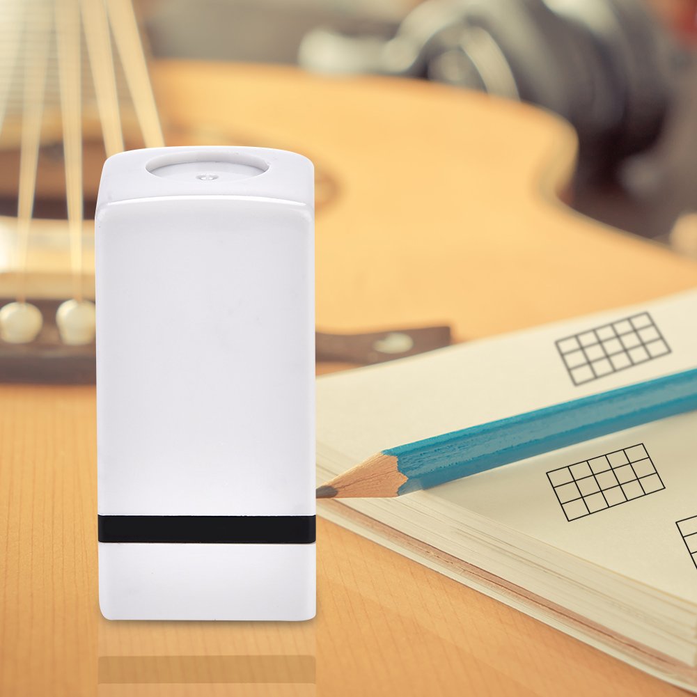 cigemay Chord Stamp, Plastic Clear Chord Box Stamp, Chord Sticker, Ukulele Guitar Beginner Musical Instrument Accessories