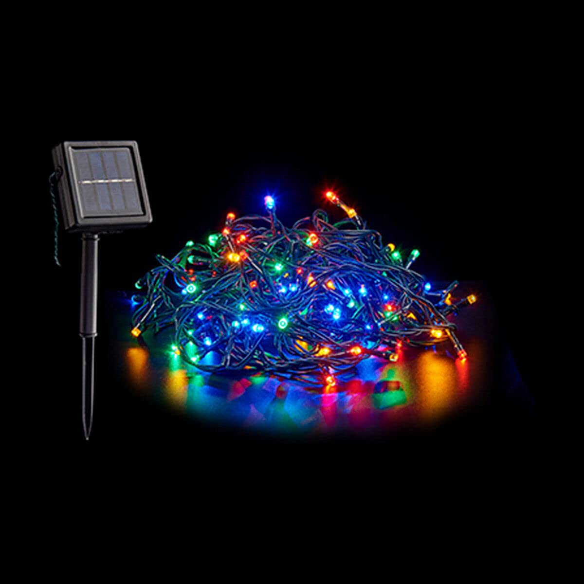 Krist+ Multi-Coloured Solar LED String Lights