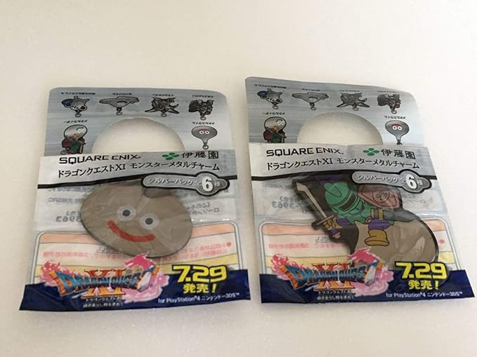 Amazon ドラゴンクエストxi モンスターメタルチャーム メタルライダー メタルスライム 伊藤園 ローソン ドラクエ アイドル 芸能人グッズ 通販