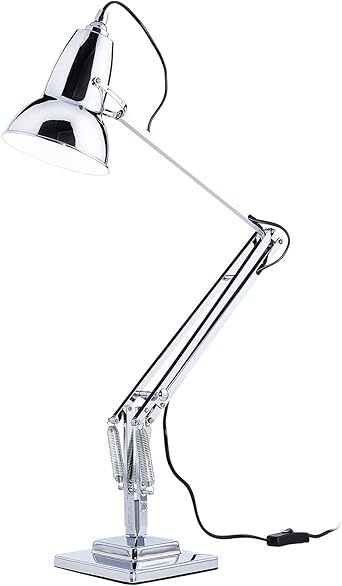 chrome anglepoise lamp