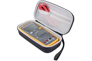 MOONPRO Hard Case Compatible with Fluke F115 / F117 / F116 / Fluke 17B+/ 15B+/ 18B+ Fluke Multimeter Testers (case only)