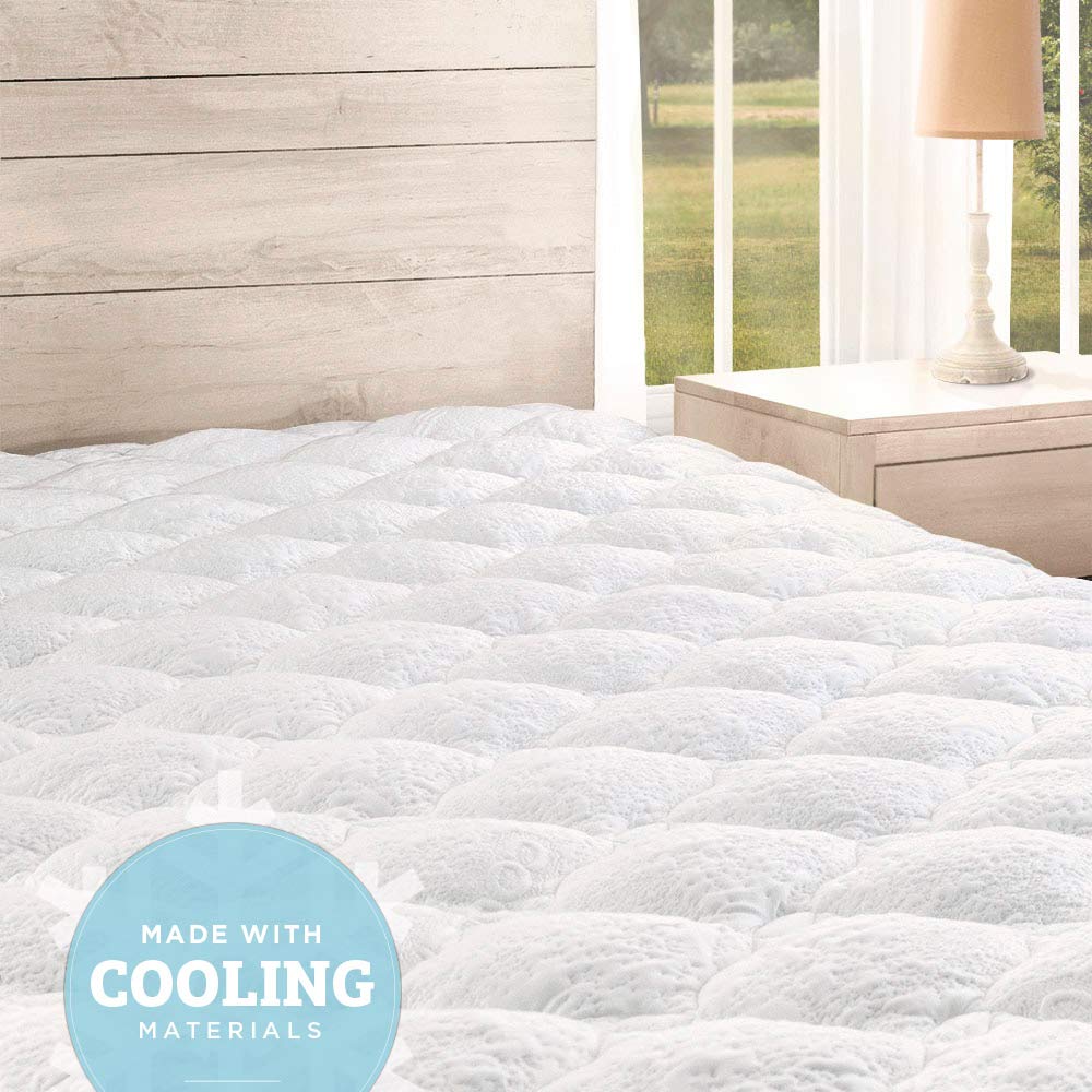 Best Extra Plush Bamboo Fitted Mattress Topper Review