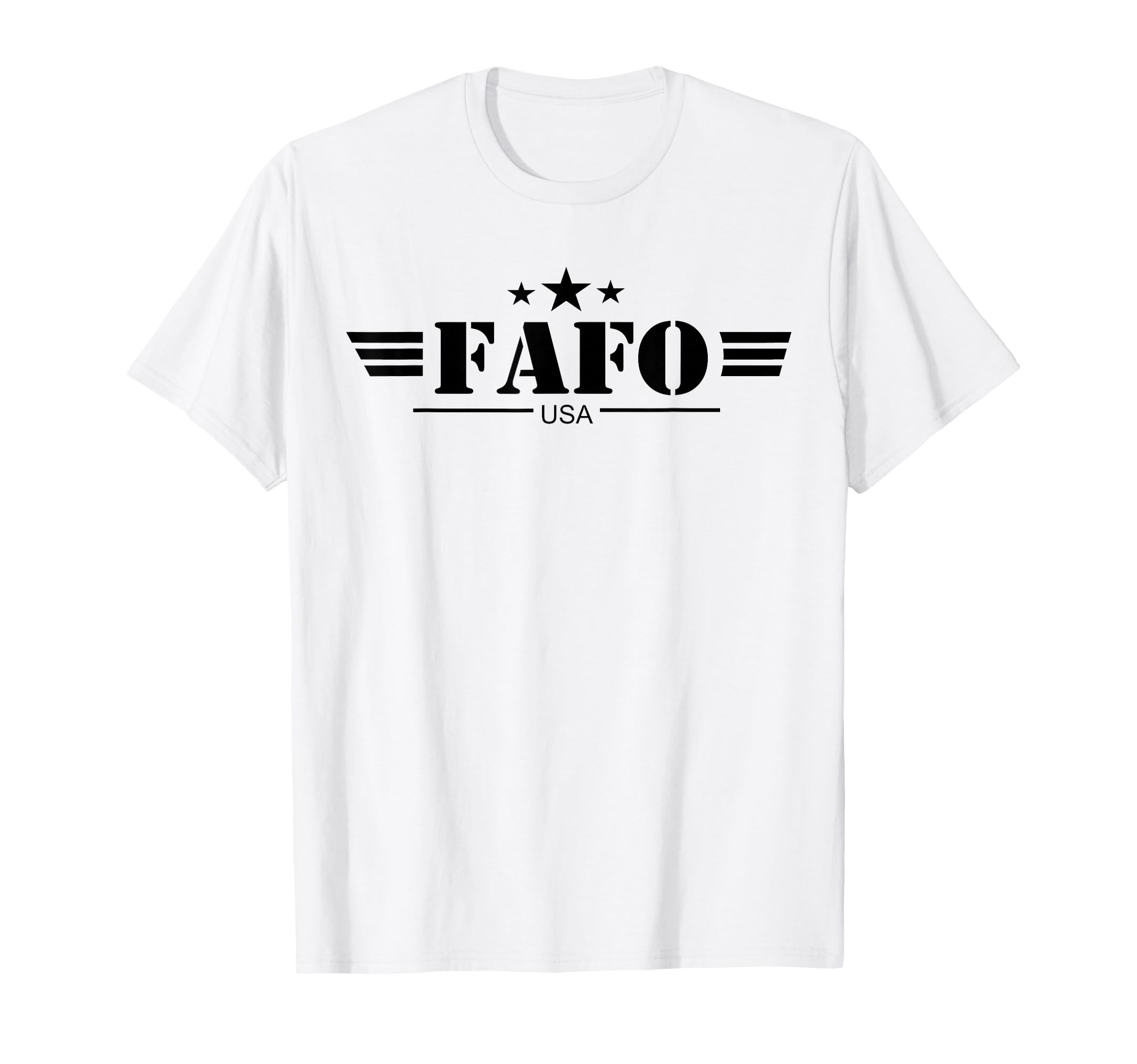 Photo 1 of ***(GREY)***USA FAFO T-Shirt size extra small