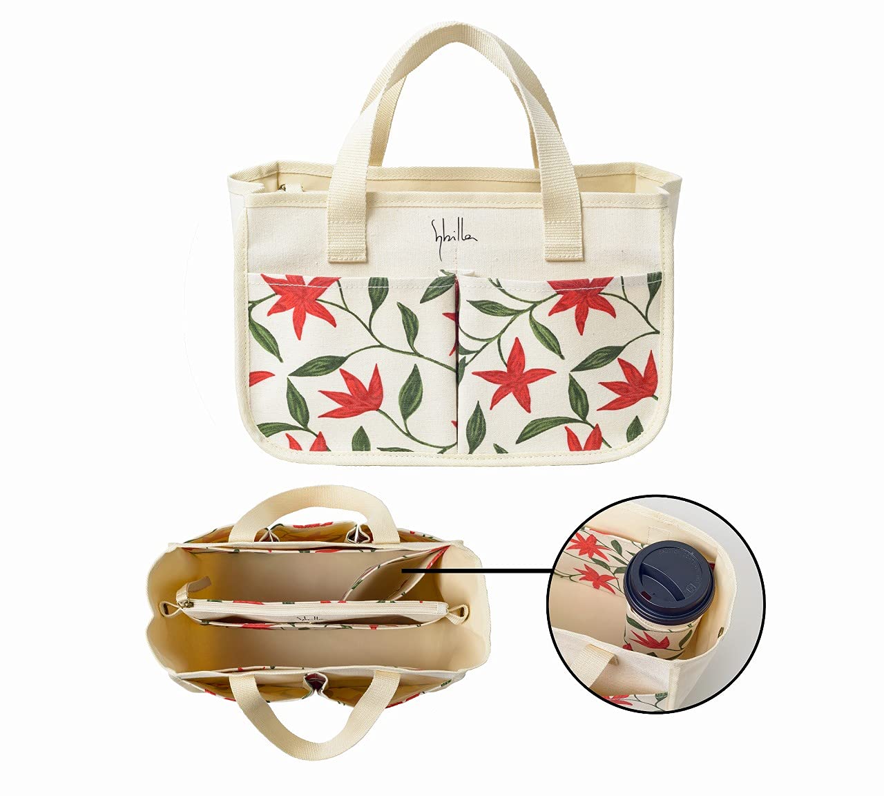 大人のおしゃれ手帖特別編集 Sybilla インテリアトート&ポーチBOOK:8/3発売【ムック本付録】Sybilla(シビラ)トートバッグ