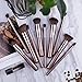 Docolor Makeup Brushes 10 Pcs Makeup Brush Set Premium Synthetic Kabuki Foundation Blending Brush Face Powder Blush Concealers Eye Shadows Make Up Brushes Kit