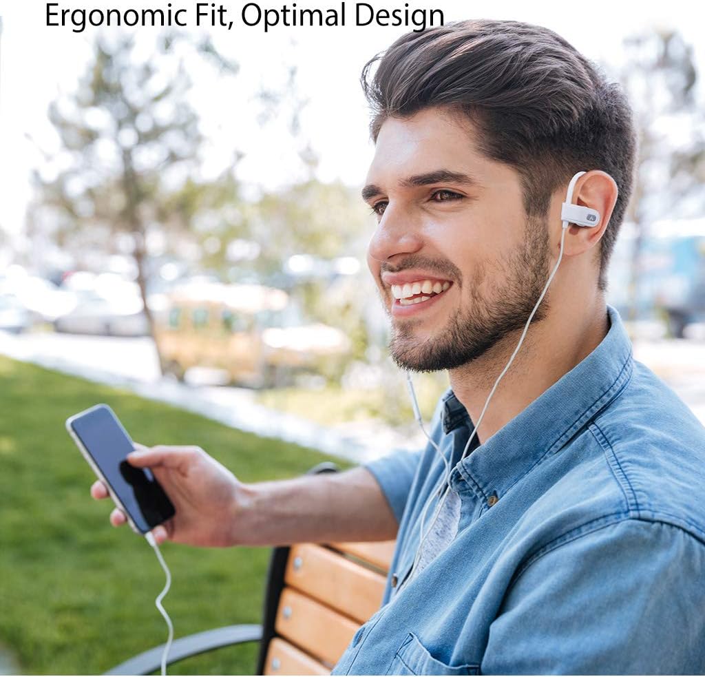 Avantree E171, AUX 3.5mm Wired Earbuds with Microphone & in-Line Volume Control - Image 5