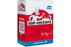 Saff Instant Dry Yeast (Low Sugar Bread for The red Label) 125g