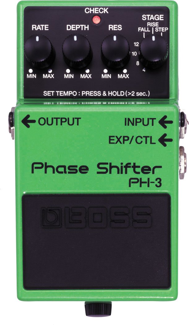 BOSS Ph-3 Phase Shifter Guitar Effects Pedal, Compact Pedal with Versatile Vintage And Modern BOSS Phasing