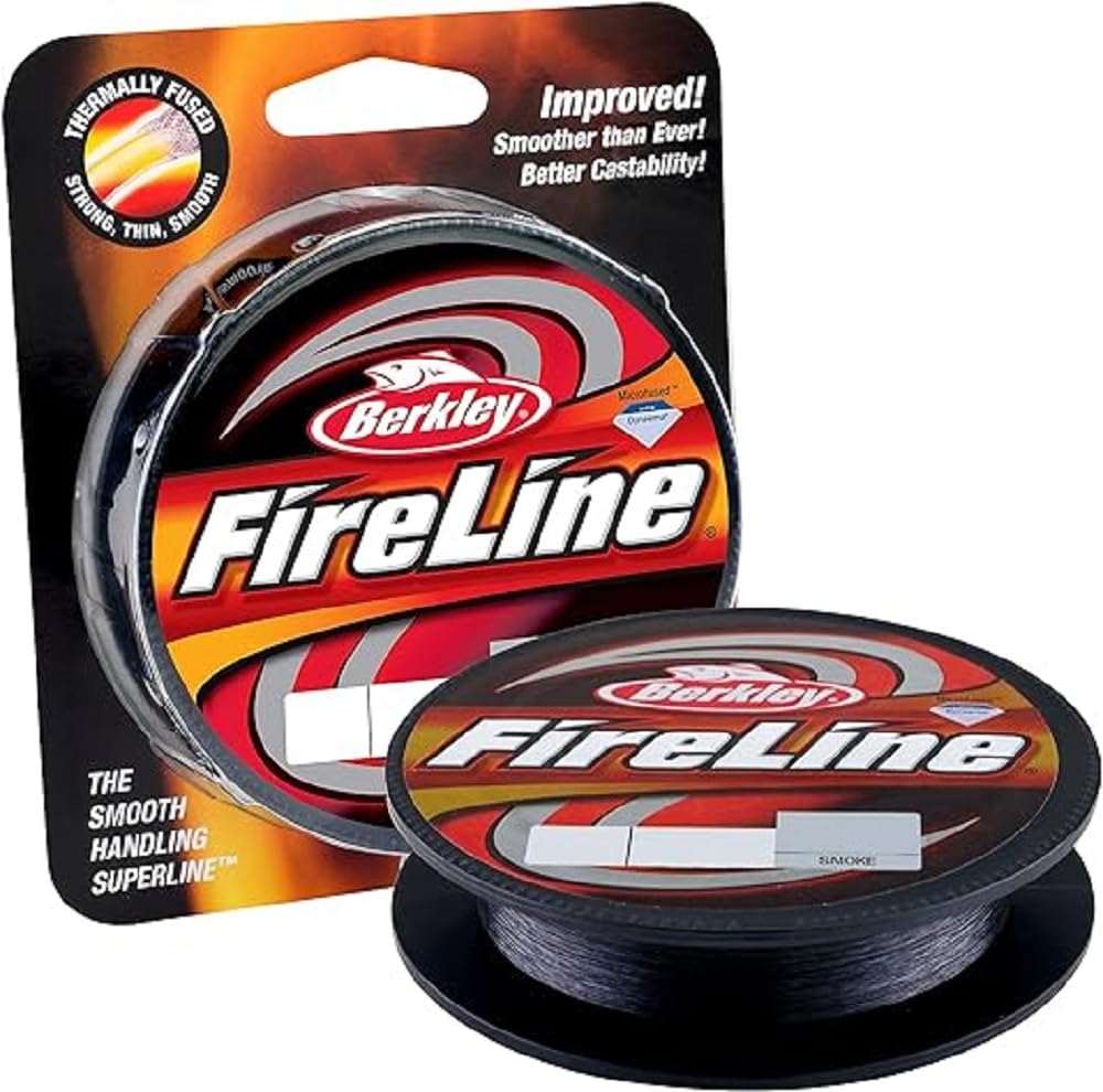 Berkley FireLine Fused Original Braided Superline Braid Fishing Line, Rauch