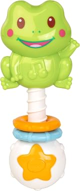 VTech My 1st Gift Set Newborn Blue Baby Toys & Rattle Musical Mirror view 6