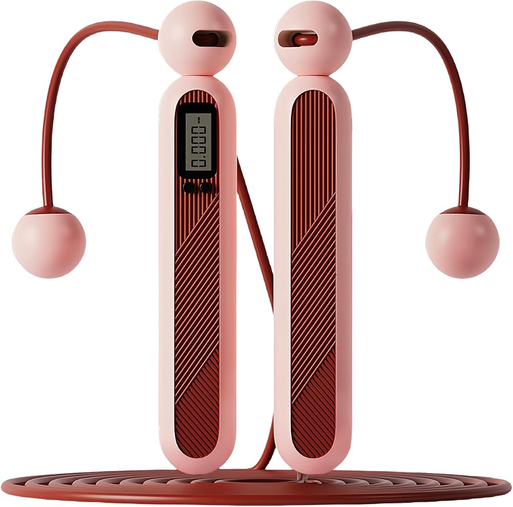 Flintronic Skipping Rope with Counter LED Display Adjustable Jump Rope