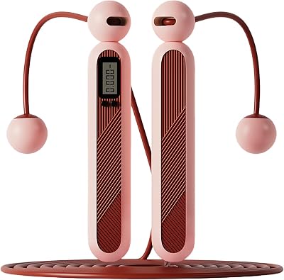 Flintronic Skipping Rope with Counter LED Display Adjustable Jump Rope