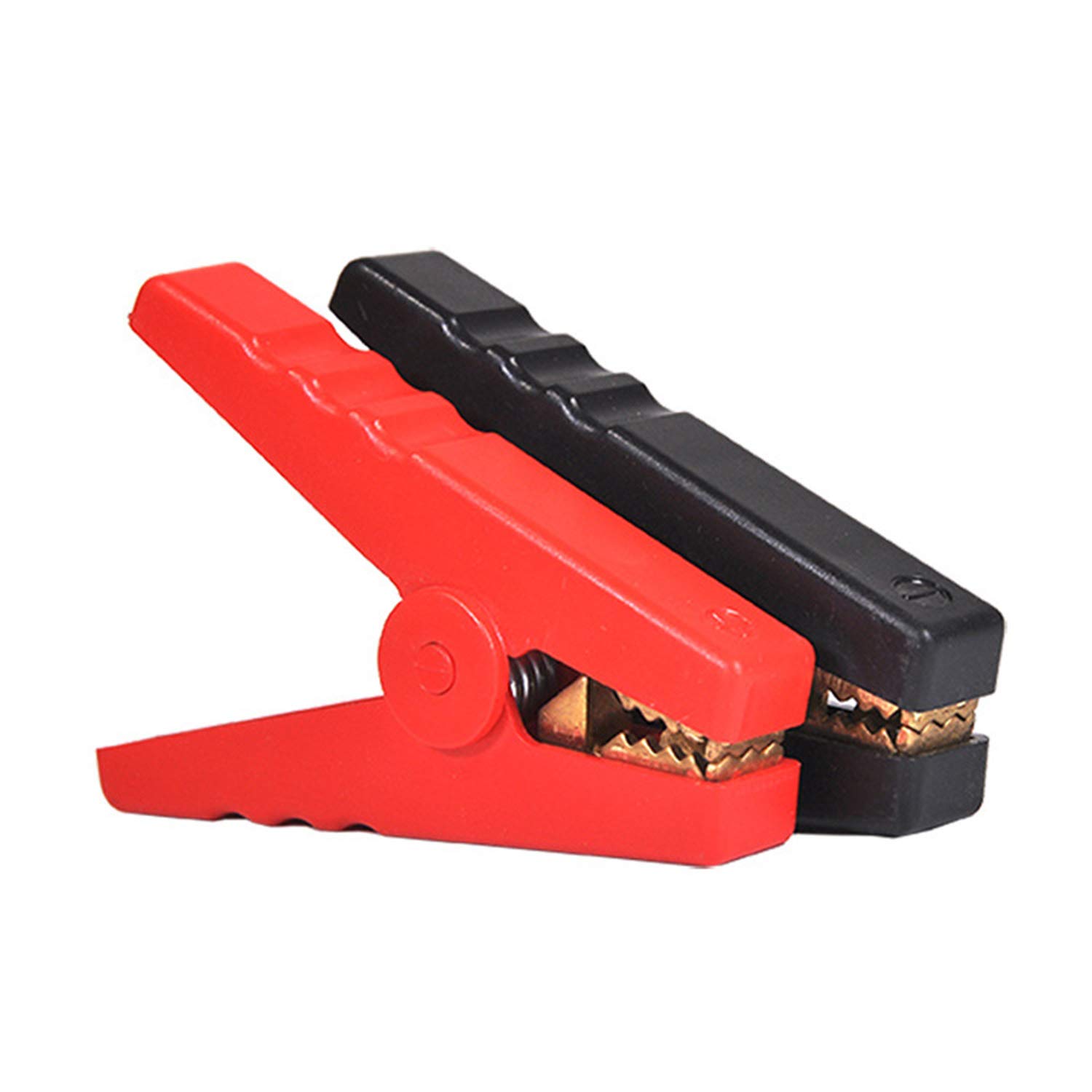 Photo 1 of LIXINTIAN 2 Pieces 300A Battery Alligator Clips, Black Red Insulated Replacement Battery Clamps Jumper Cables Boost Clips, Truck Car Battery Electric Test Clips Lead Probe Alligator Clamps