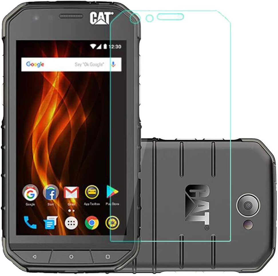 Voviqi Cat S41 Screen Protector, 9H Hardness Anti-Scratch Bubble Free Anti-Shatter 0.26mm Tempered Glass Film for Cat S41, 2 Pack