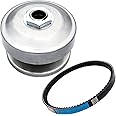 TUNTROL 1" Bore 40 Series Go Kart Torque Converter with Belt 203785 for Comet 40/44, Driver Pulley Clutch Replacement