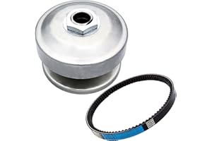 TUNTROL 1" Bore 40 Series Go Kart Torque Converter with Belt 203785 for Comet 40/44, Driver Pulley Clutch Replacement